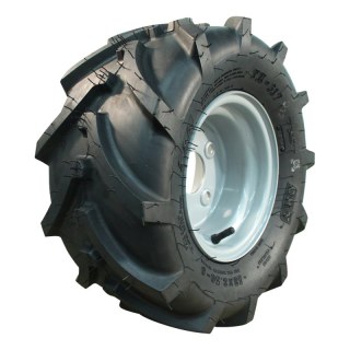 pneu + roue 18x8.5-8 5.50x8H2 ET-2 60/100/4 métal TR-317 gris argent