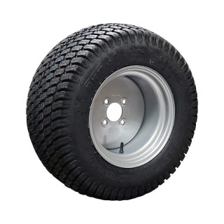 pneu + roue 20x8.00-10 6.00x10H2 ET-4 60/100/4 métal LG-306 gris argent