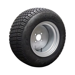 pneu + roue 23x10.50-12 8.50Ix12H2 ET-10 63,5/100/4 métal HF-293 gris argent