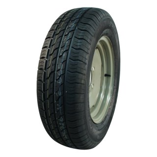 pneu + roue 195/70 R14 5Jx14H2 ET0 94/140/5 métal XL Kargomax ST-4000 M+S gris argent