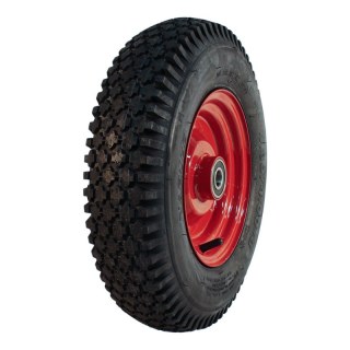 pneu + roue 4.80/4.00-8 2.50Ax8H2 ET0 NL75mm métal V-6602 Rouge