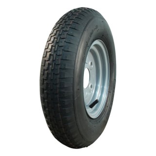 pneu + roue 4.80/4.00-8 2.50Ax8H2 ET-2 60/100/4 métal V-6635 gris argent