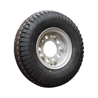 pneu + roue 5.00-8 3.00D-8 ET0 94/140/5 métal HF-223 gris argent