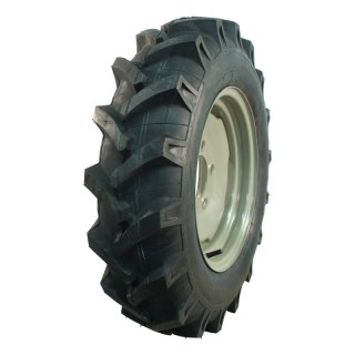 pneu + roue 6.00-14 5Jx14H2 ET0 60/100/4 métal V-8509 gris argent