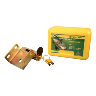 verrou de tête d'attelage montage fixe 3000 kg M12 s'entrouvrant + long clapet long clapet