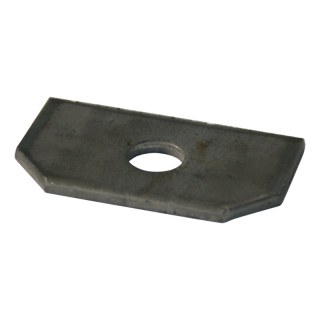 plaque d'ancrage avec plaque renforcée ∅ 90x50mm