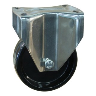 roue fixe 100mm serie 35 ᠆ 29 montage de la plaque palier lisse