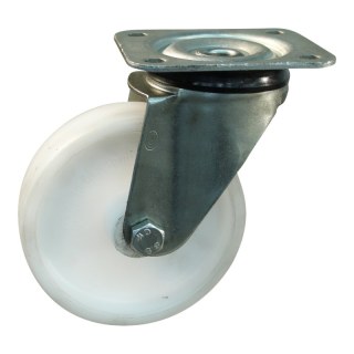 roulette pivotante 100mm serie 34 ᠆ 11 montage de la plaque palier lisse