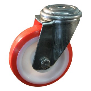 roulette pivotante 150mm série 27 ᠆ 31 trou pour boulon Roulement à billes en inox