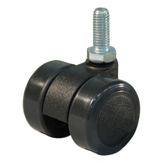 roulette pivotante 36mm 36mm série 74-73 draadstift M8 palier lisse palier lisse