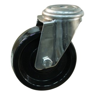 roulette pivotante 125mm serie 35 ᠆ 31 trou pour boulon palier lisse