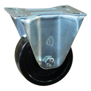 roue fixe 125mm serie 35 ᠆ 12 montage de la plaque palier lisse