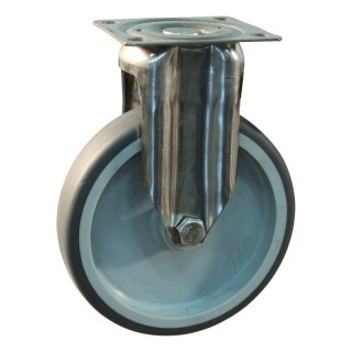 roue fixe 75mm serie 68 ᠆ 37 montage de la plaque palier lisse