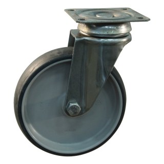 roulette pivotante 100mm serie 66 ᠆ 37 montage de la plaque palier lisse