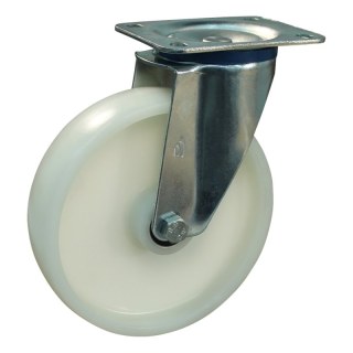 roulette pivotante 160mm serie 34 ᠆ 12 montage de la plaque palier lisse
