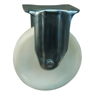 roue fixe 175mm serie 34 ᠆ 14 montage de la plaque palier lisse
