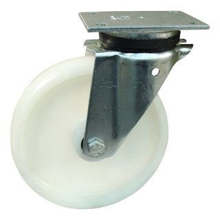 roulette pivotante 175mm serie 34 ᠆ 14 montage de la plaque palier lisse