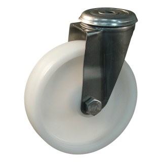roulette pivotante 80mm serie 34 ᠆ 30 trou pour boulon palier lisse