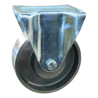 roue fixe 200mm serie 45 ᠆ 12 montage de la plaque palier lisse
