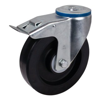roulette pivotante avec frein 200mm série 07 ᠆ 15 trou pour boulon roulement à billes