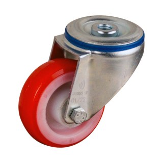 roulette pivotante 80mm série 27 ᠆ 15 trou pour boulon roulement à rouleaux