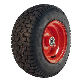 pneu + roue 16x6.50-8 5.50Bx8H2 ET0 NL100mm métal V-3502 Rouge