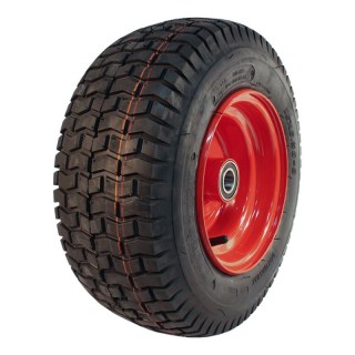 pneu + roue 16x6.50-8 5.50Bx8H2 ET0 NL100mm métal V-3502 Rouge