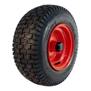 pneu + roue 16x6.50-8 5.50Bx8H2 ET0 NL110mm métal V-3502 Rouge