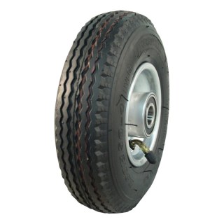 pneu + roue 2.80/2.50-4 2.10x4H2 ET0 NL75mm métal V-6601 gris