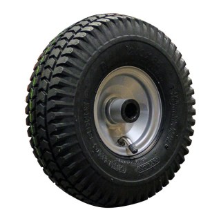 pneu + roue 3.00-4 (260x85) 2.10x4 ET0 NL69mm métal C-248 gris