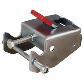 1 frein simple SLO 125-250 acier zingué, capuchon en plastique, rouge signalisation RAL 3020