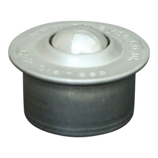 bille de manutention Euro unit 0 (collerette) Ø22,2 type 15 ( roulements en inox, corps en inox)