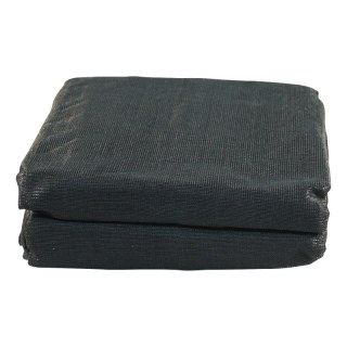 filet de sécurité micro mailles 6300x2400mm PE, 180 gr/m2 noir foncé RAL 9005