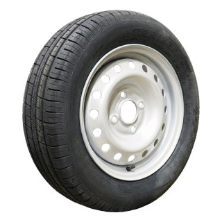 pneu + roue 185/70 R13 4½Jx13H2 ET30 57/100/4 métal ST290 M+S gris argent