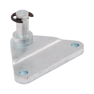 plaque de fixation avec cheville inox 316 Max 3000N, avec ressort de verrouillage