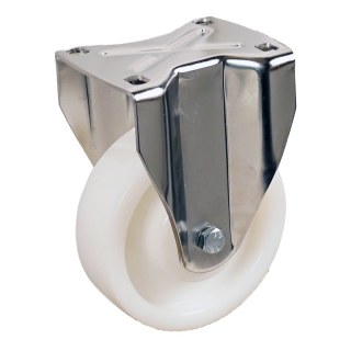 roue fixe 160mm serie 33 ᠆ 39 montage de la plaque palier lisse