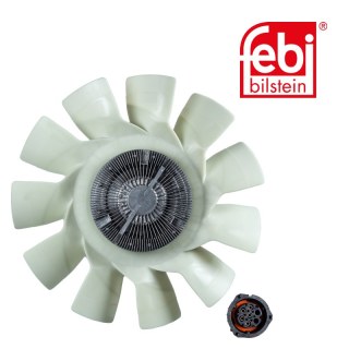Embrayage hydraulique avec ailettes de ventilateur