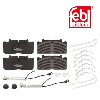 Kit de plaquettes de frein avec monture