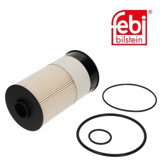 Filtre à carburant avec bagues d'étanchéité