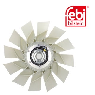 Embrayage hydraulique avec ailettes de ventilateur