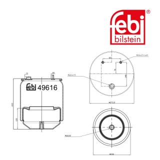 Coussin d air avec piston en acier