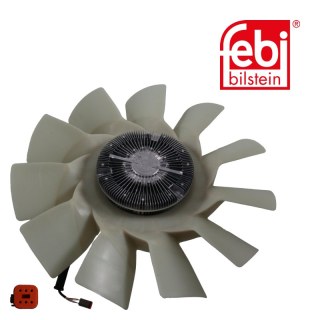 Embrayage hydraulique avec ailettes de ventilateur