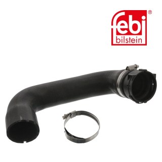 Durite de radiateur avec colliers de serrage