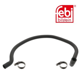 Durite de radiateur avec colliers de serrage