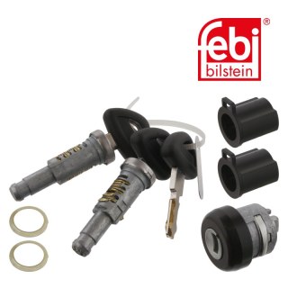 Kit de rép cylindre de fermeture pour la serrure de contact et pour les portières