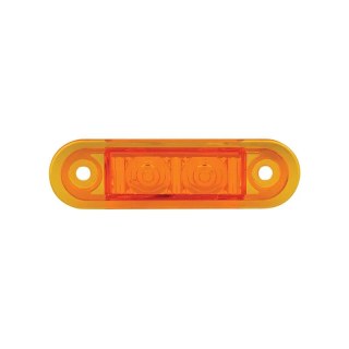 barre de position LED de couleur orange | 12-24V | 20cm de cable