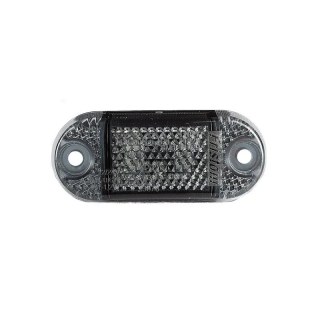 barre de position LED blanc foncé 12-24V 15cm de cable