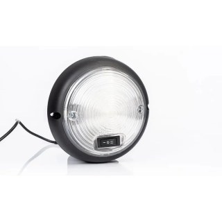 eclairage intérieur LED | noir | avec interrupteur | 12-24V | 4000K