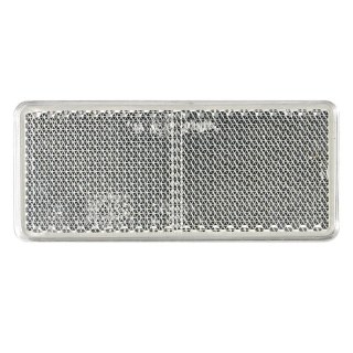 réflecteur blanc | 90 x 40mm. | bande adhésive 3m