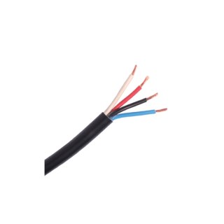 câble à 4 fils | 1,50mm² | noir-rouge-blanc-bleu | 50m
